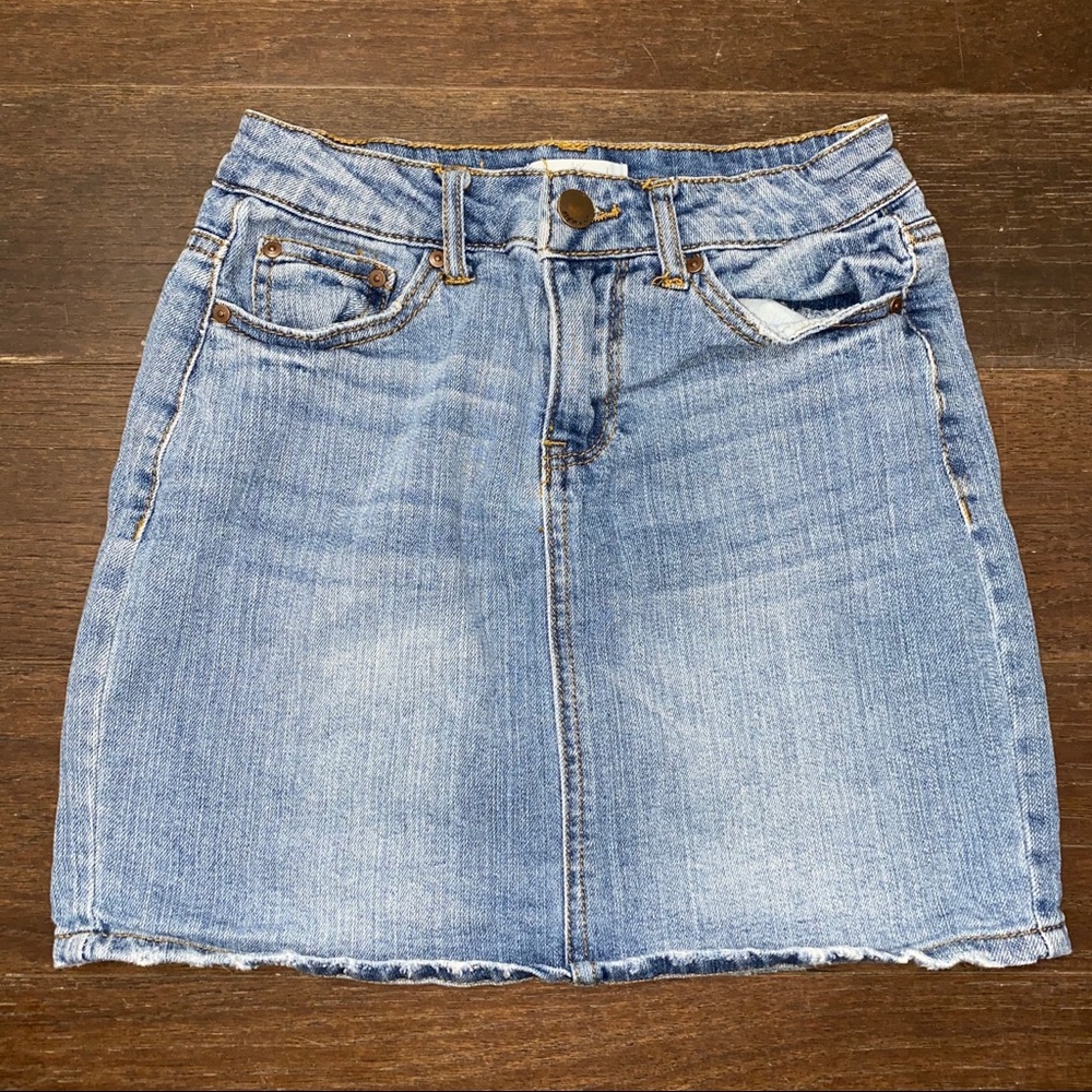 DENIM MINI SKIRT